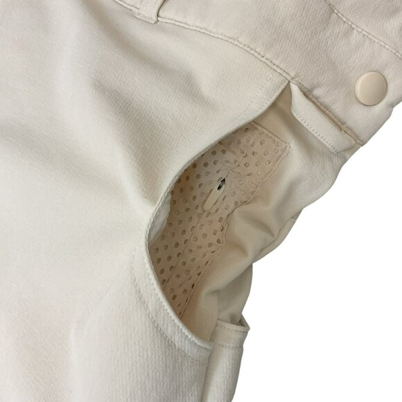 Outdoor Voices RecTrek Zip Off Overall In Linen Vanilla Sugar Size Medium Preppy - Picture 5 of 12